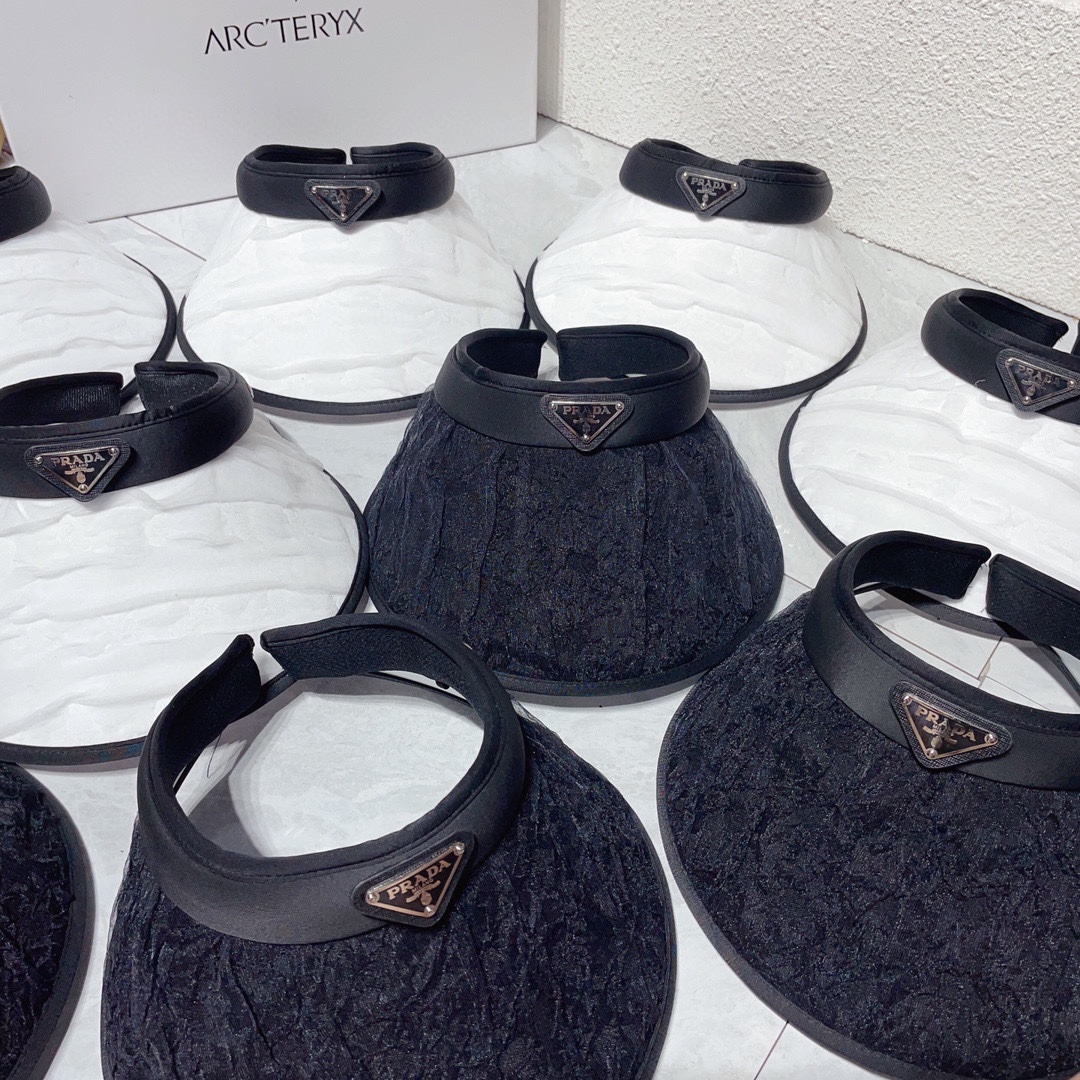 [TOP] PRADA Peaked Sun Cap - 2 Color