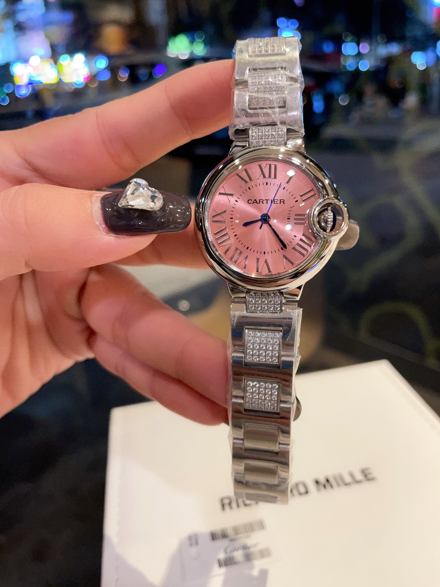 [TOP] Cartier BALLON BLEU DE WATCH - Pink