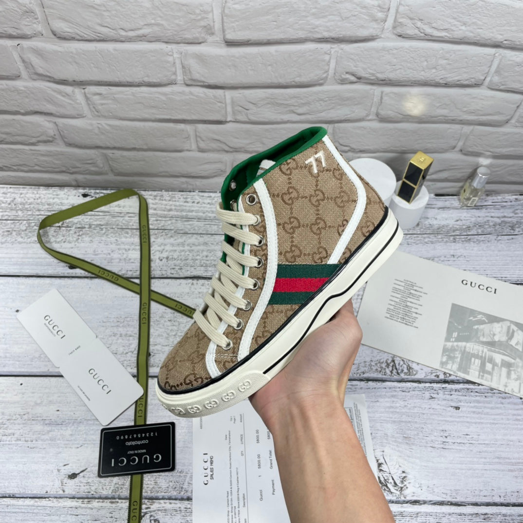 [TOP] GUCCI G*G Supreme High Top 1977 Sneakers
