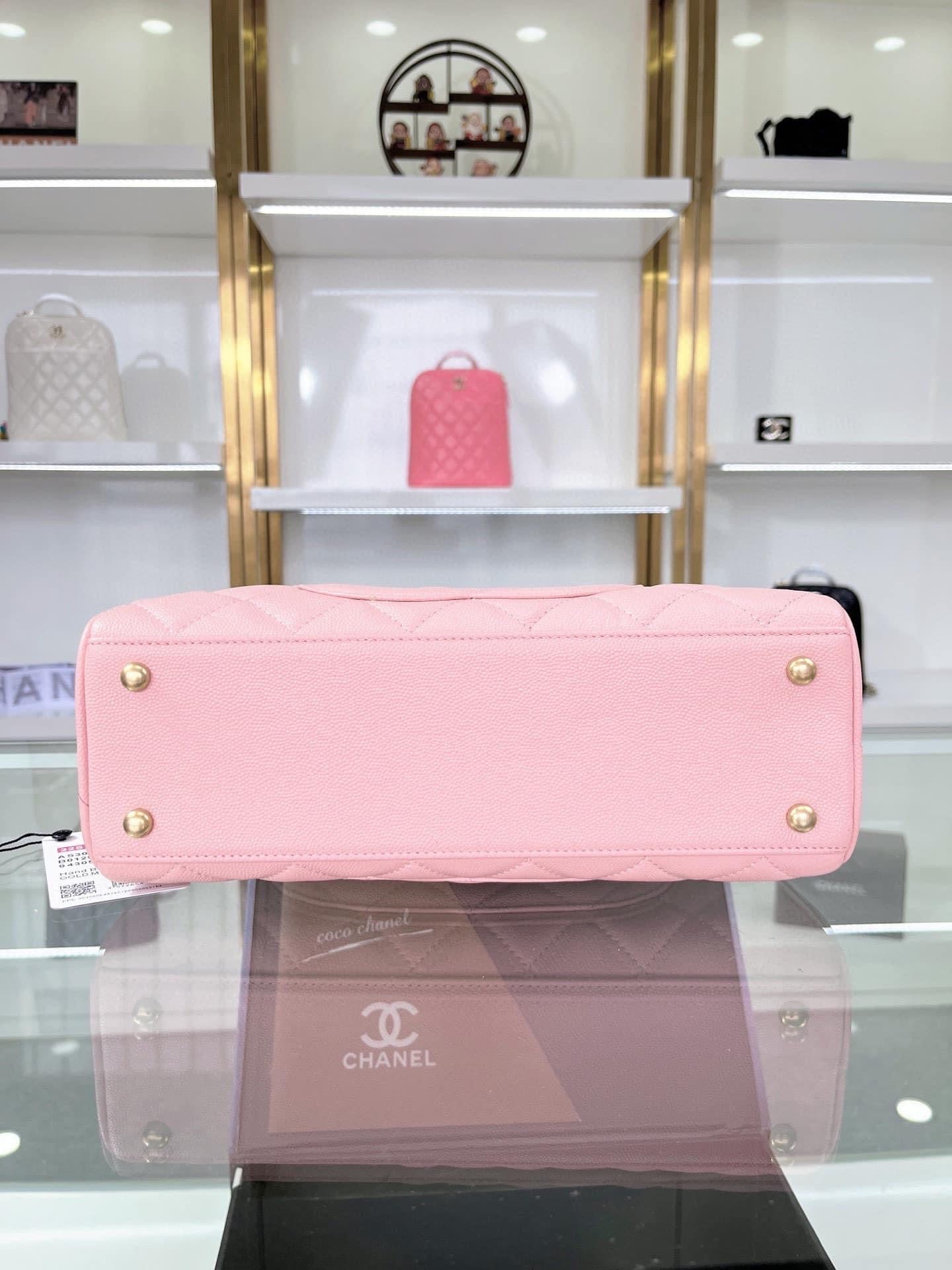 [TOP] CHANEL Bowler Mini Bag - Pink