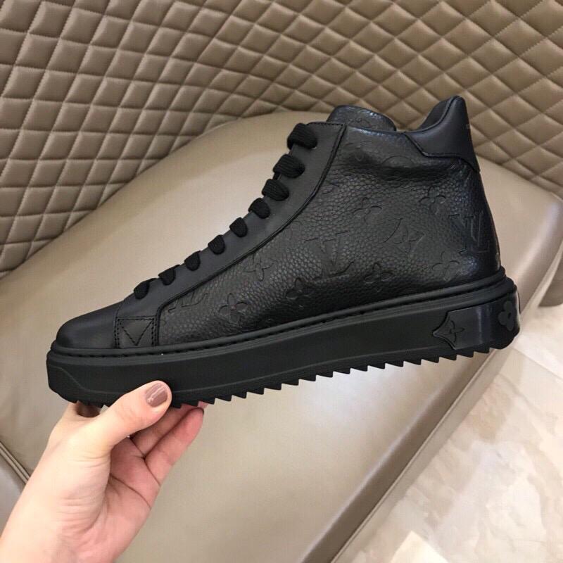 [TOP] Louis Vuitton LV LV Empreinte Sneaker Boots - Black