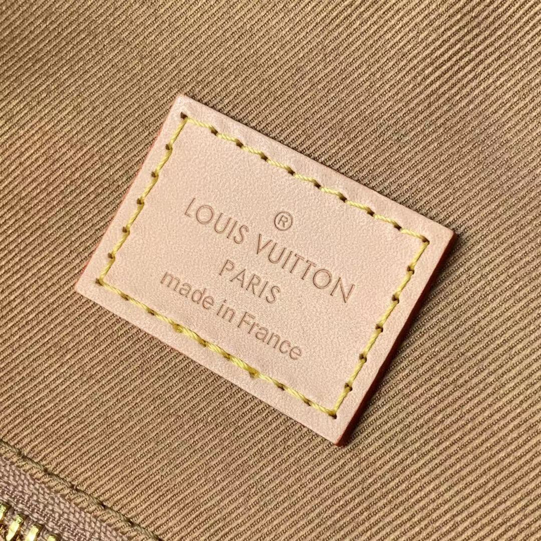 [TOP] Louis Vuitton LV Graceful PM Monogram Bag 35x30x11cm- Beige