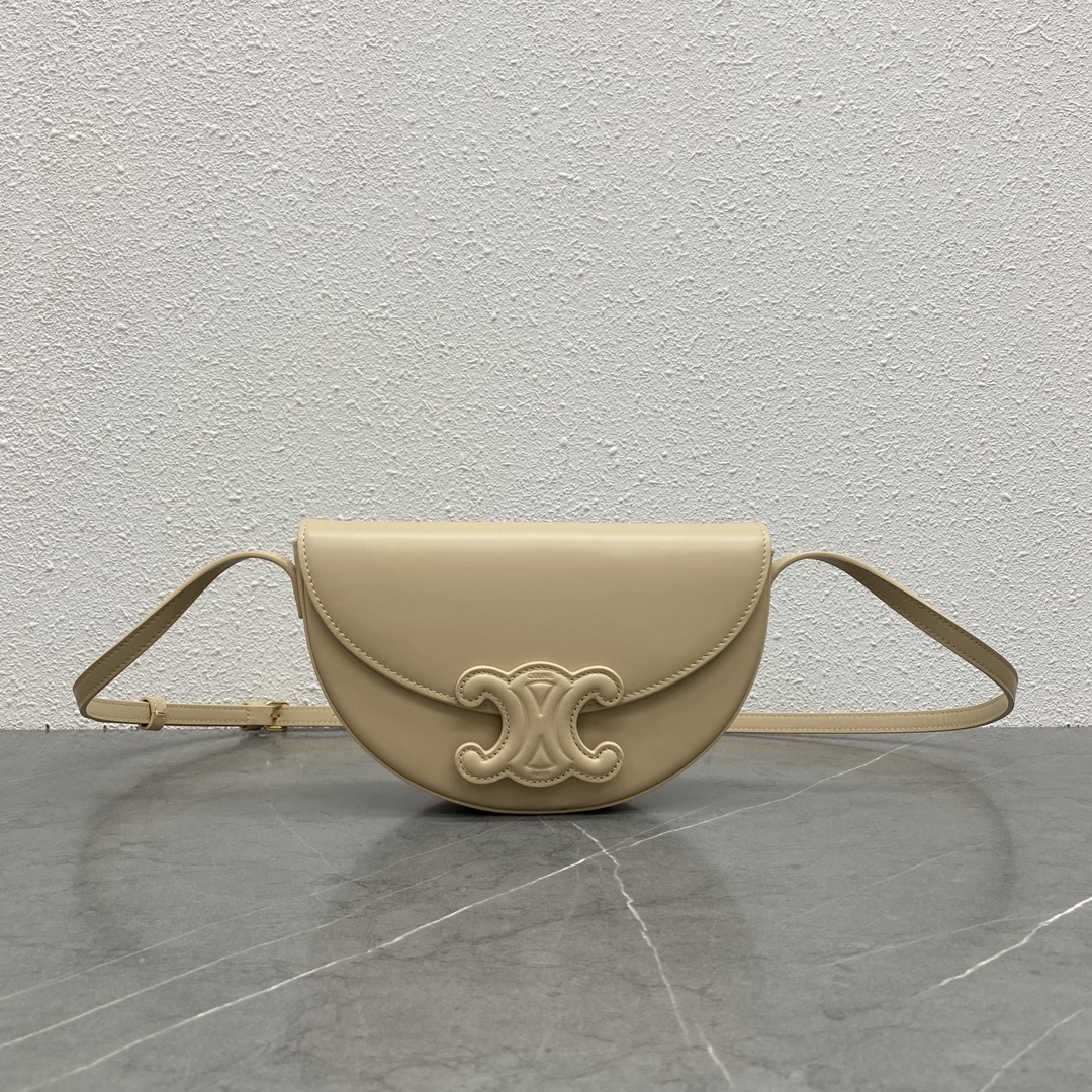 [TOP] CELINE Mini Besace Cuir Triomphe Bag 23～13.5～6 - 3 Color