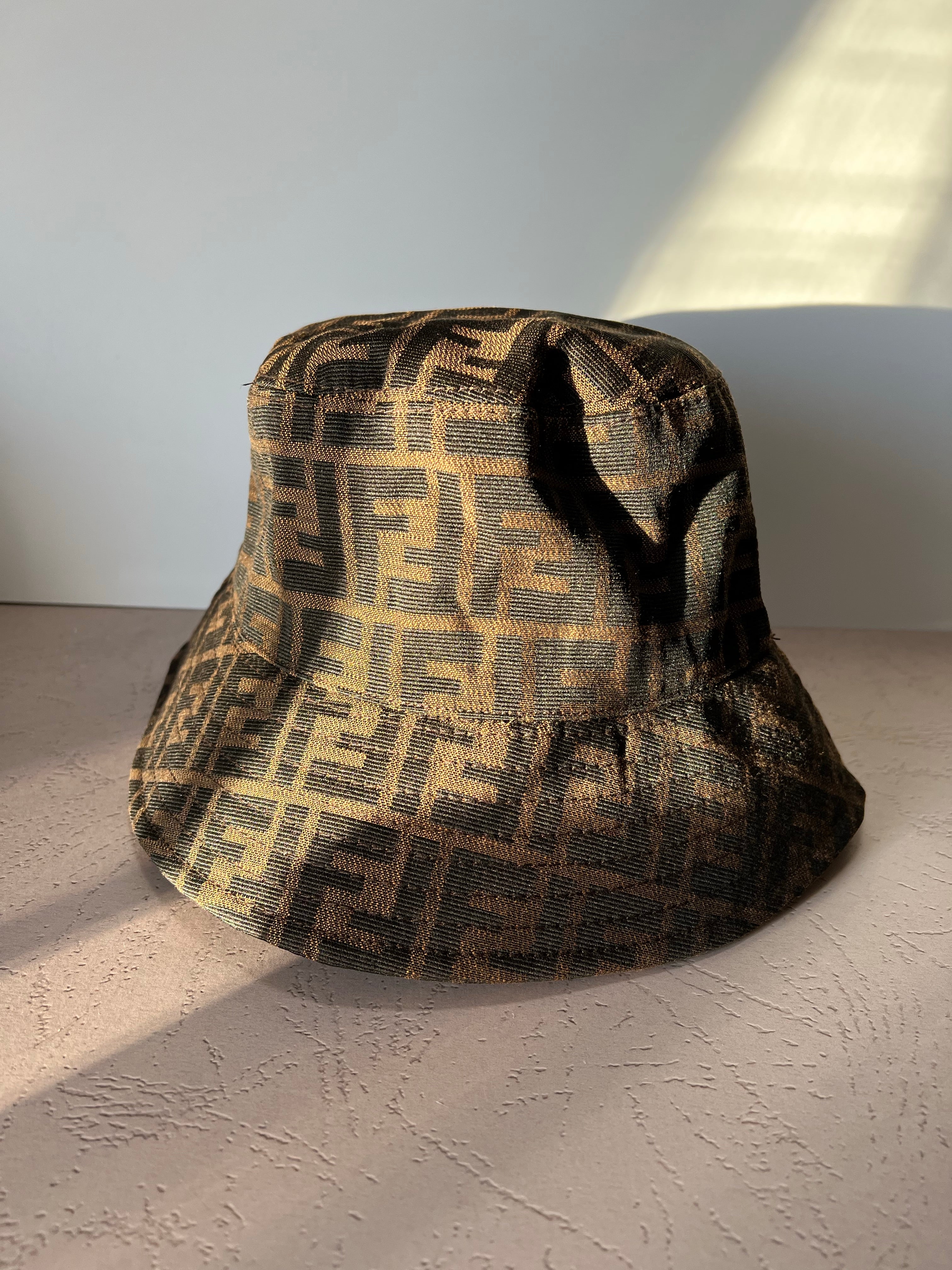 [TOP] FENDI FENDI Monogram Bucket Hat