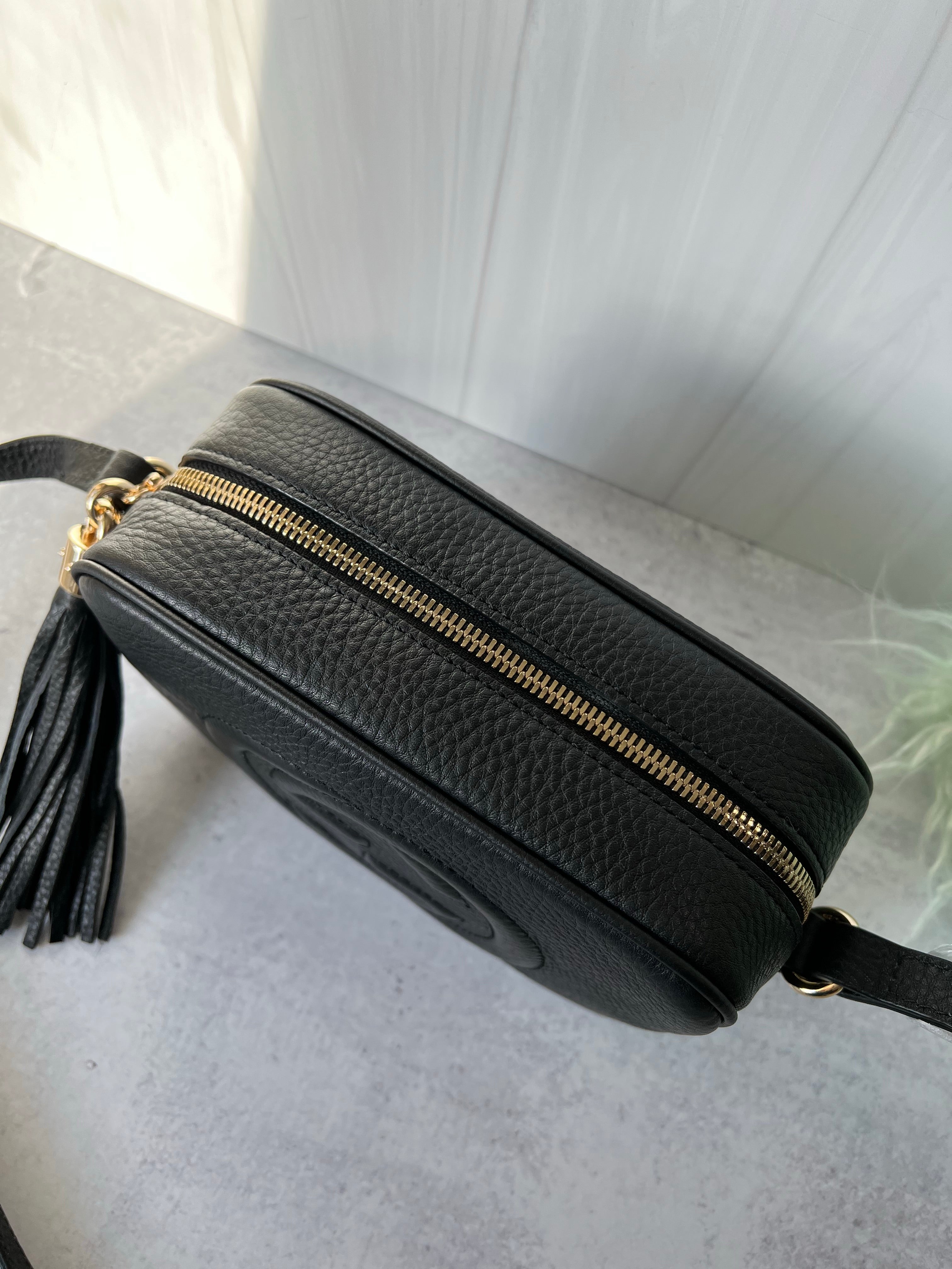 [TOP] GUCCI Soho Bag 21 x 15 x 7 cm - Black