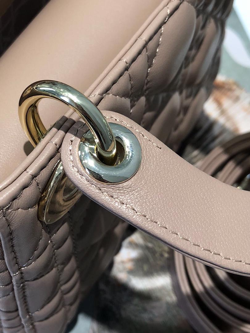 [TOP] Christian Dior Lady Christian Dior Bag Mini- Dusty Rose