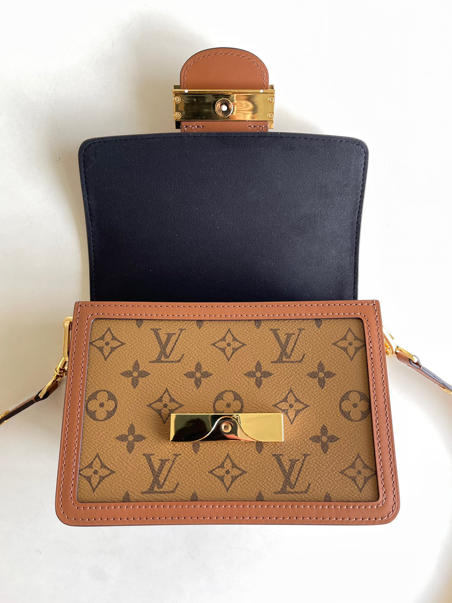 [TOP] Louis Vuitton LV Dauphine Bag Mini - Monogram