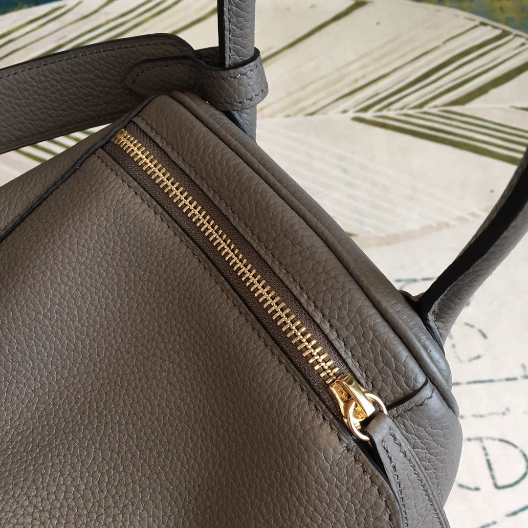 [TOP] HERMES Lindy 26cm - Dark Grey