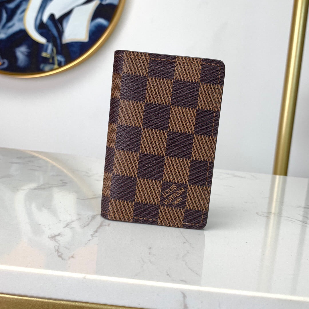 [TOP] Louis Vuitton LV LV Pocket Organizer - Damier Ebene