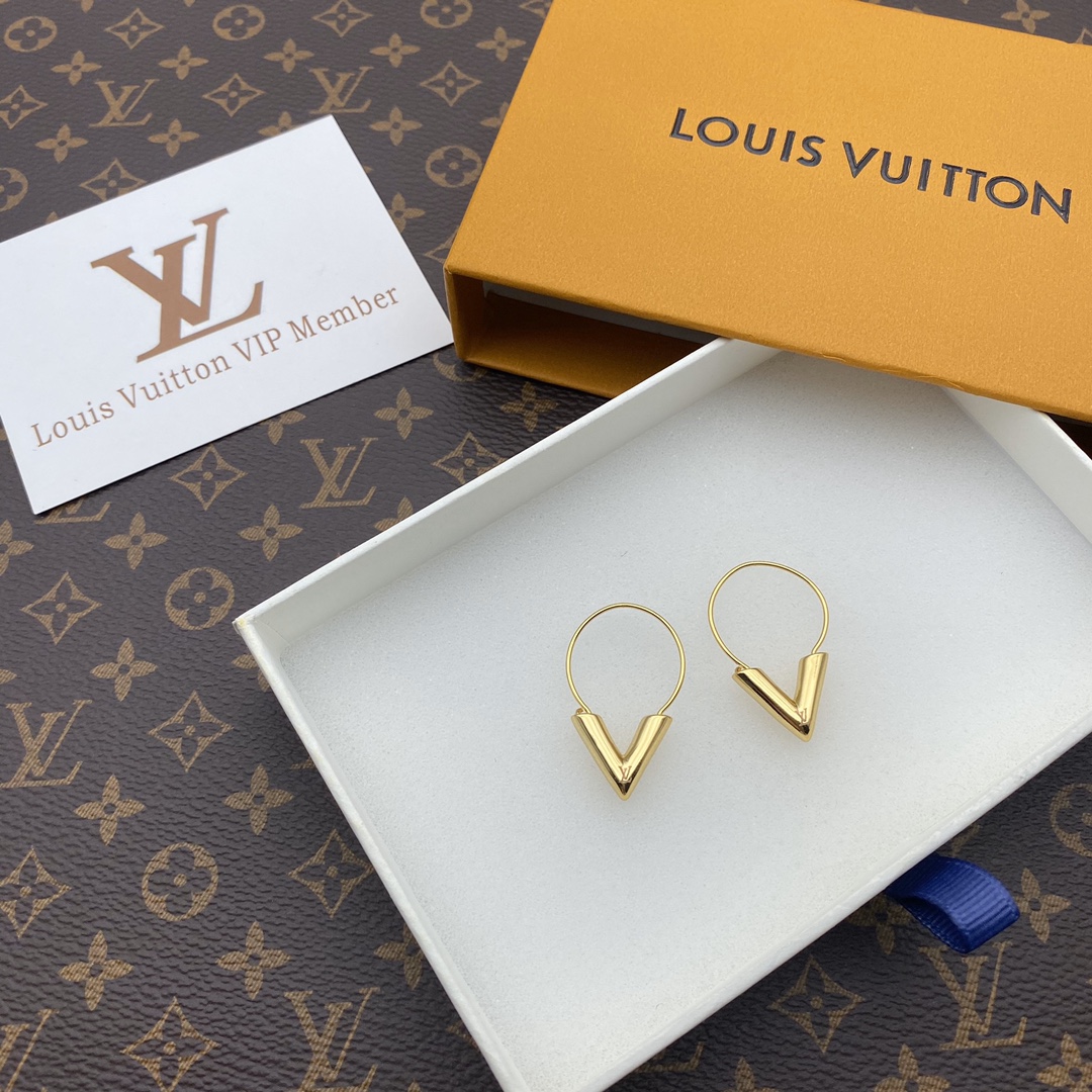 [TOP] Louis Vuitton LV LV Volt Earrings