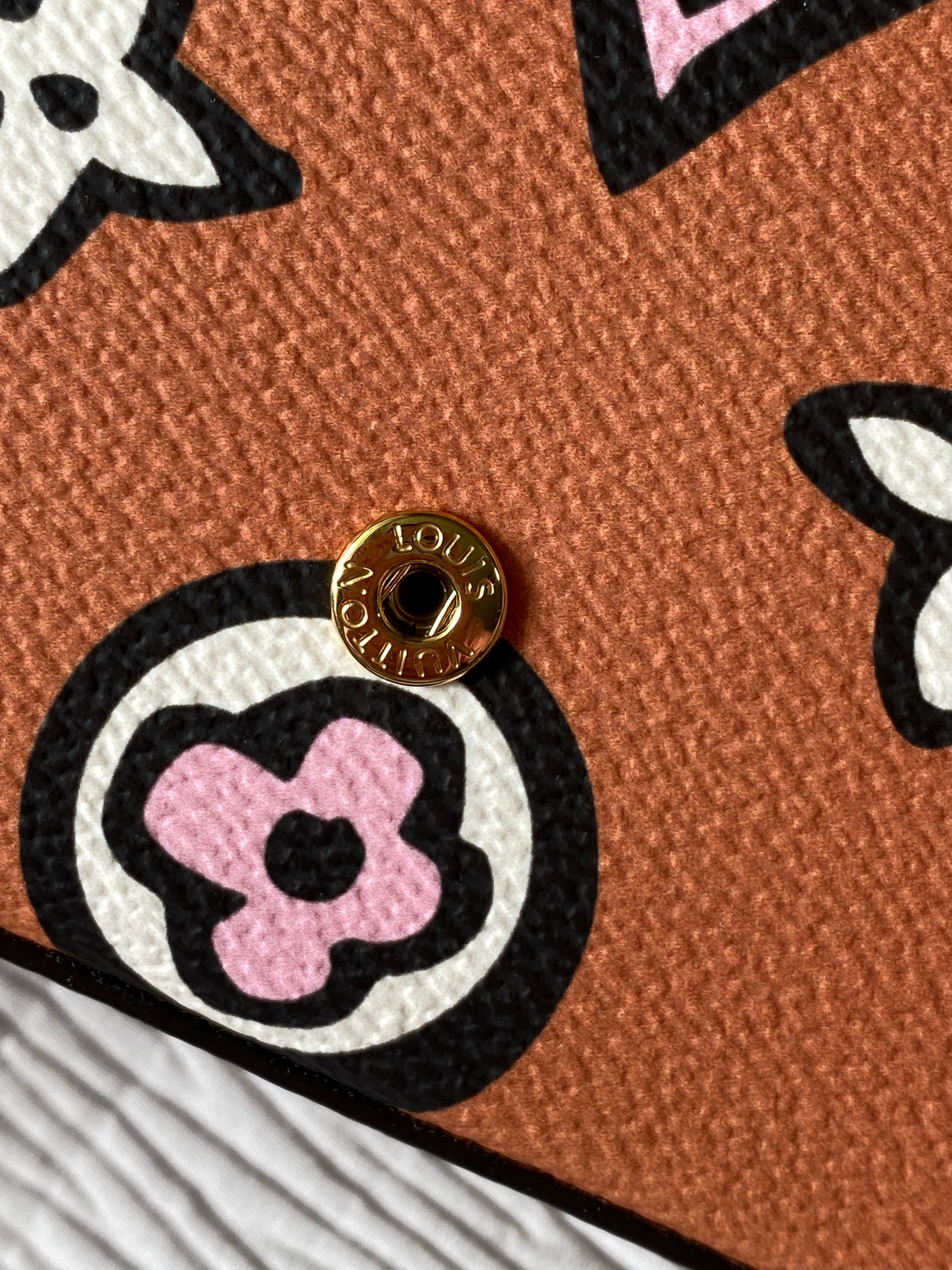 [TOP] Louis Vuitton LV  Wild At Heart Multi Pochette 21X12X3cm-Orange and White