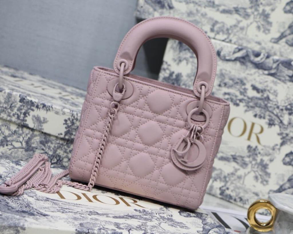 [TOP] Christian Dior Lady Christian Dior Bag All Mate Mini - Pink