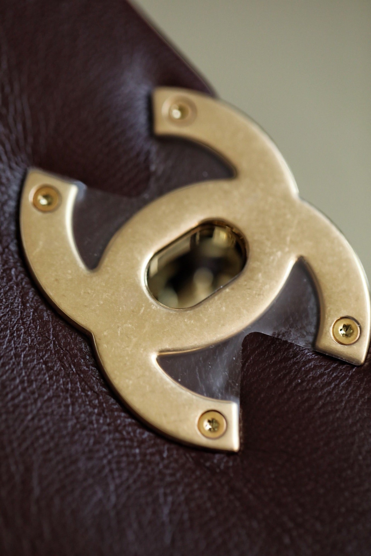 [TOP] CHANEL 19 Bag Medium 30cm - Burgundy