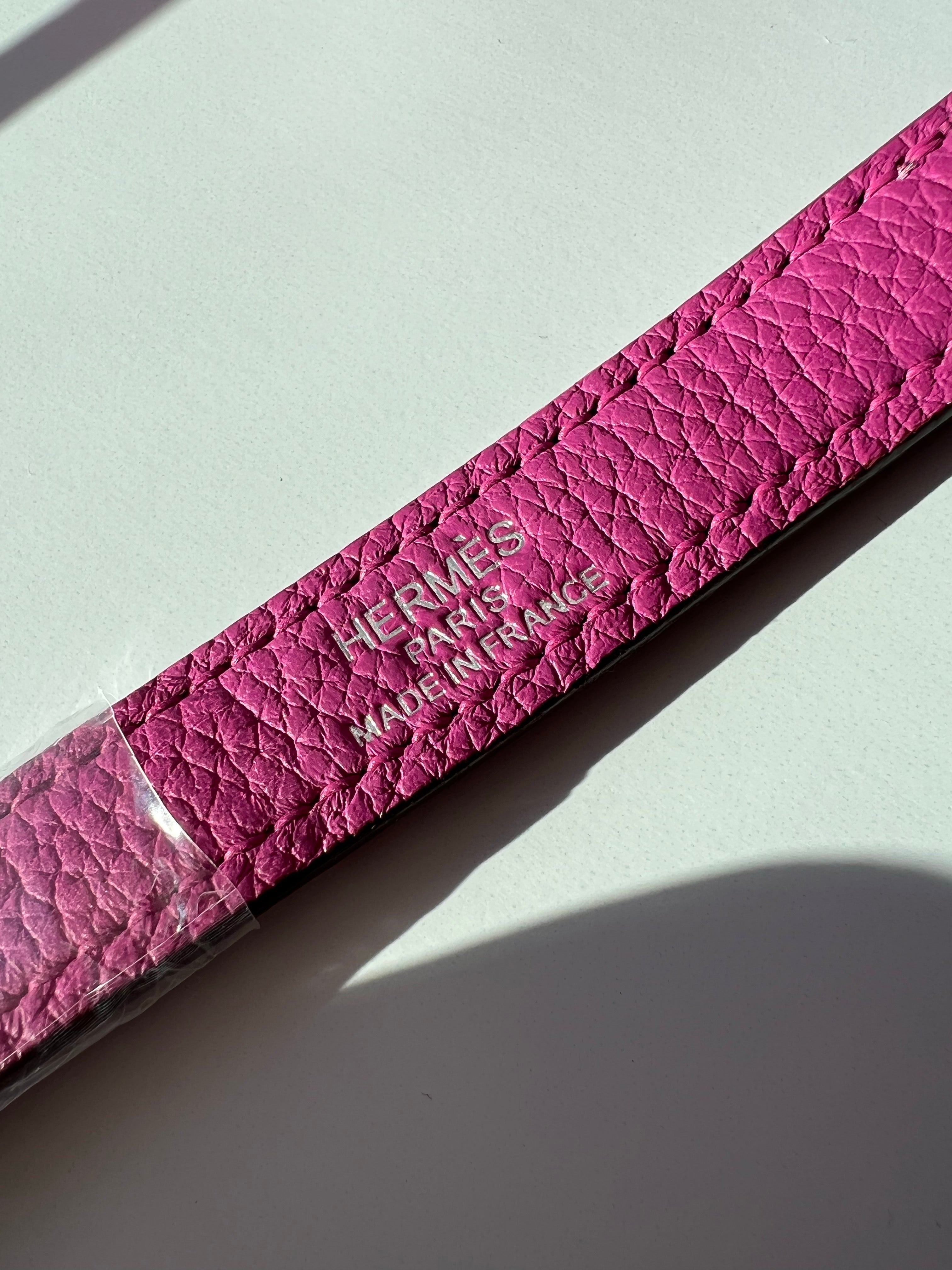 [TOP] HERMES Kelly Togo Leather 25cm - Rose Pourpre