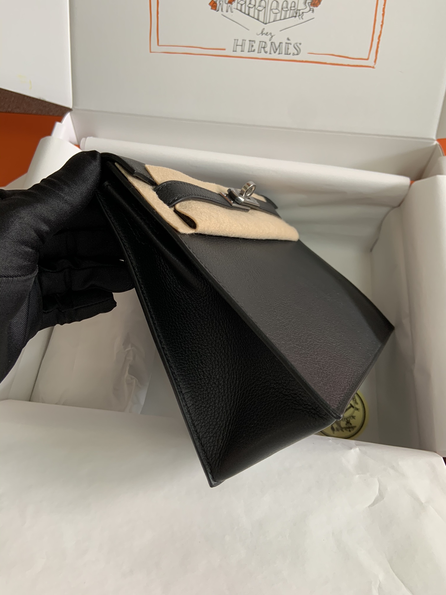 [Top] HERMES Kelly danse II  Calfskin 22cm - 20 Colors