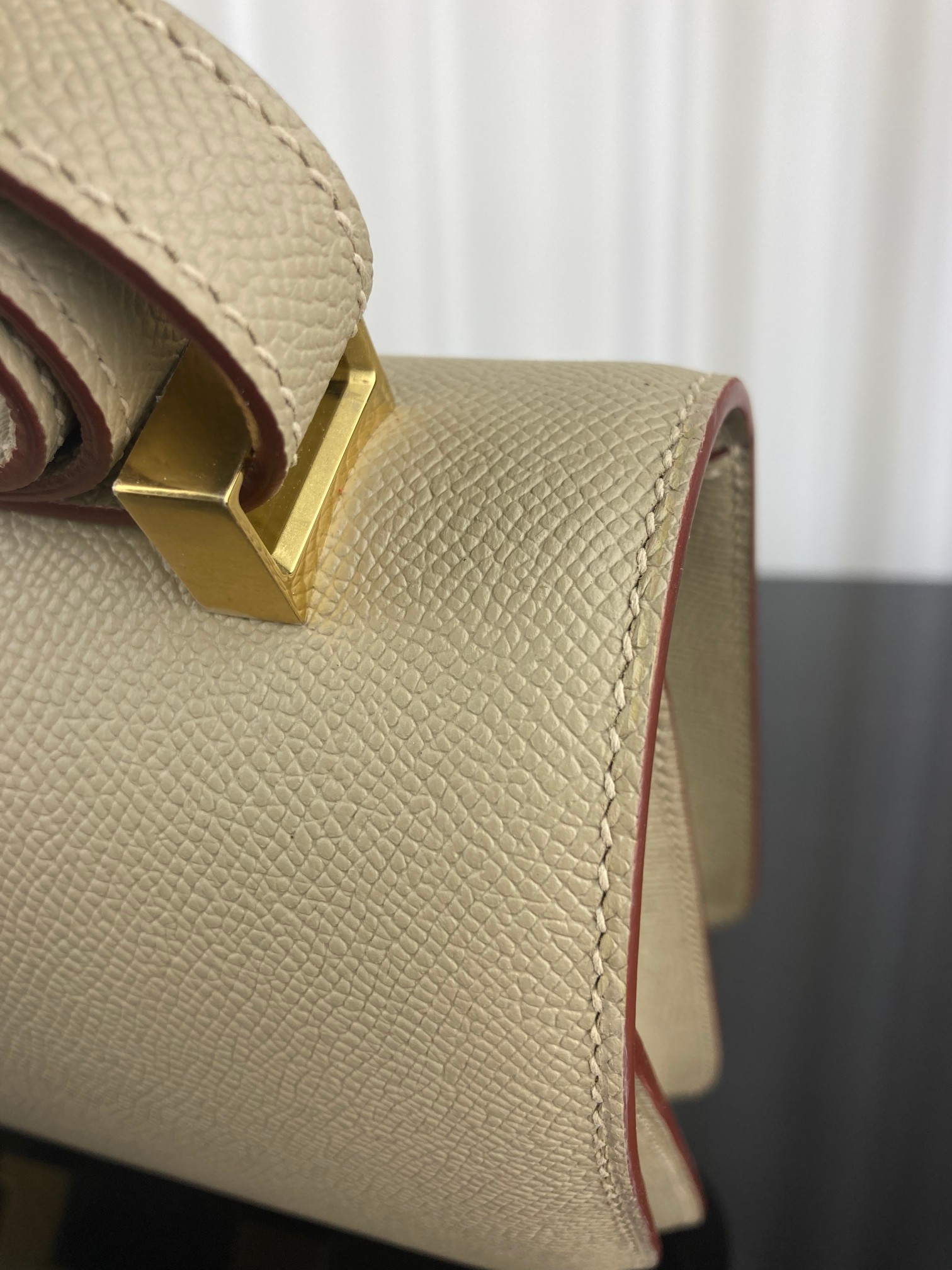 [TOP] HERMES Constance Epsom Leather 18cm - Trench & GHW