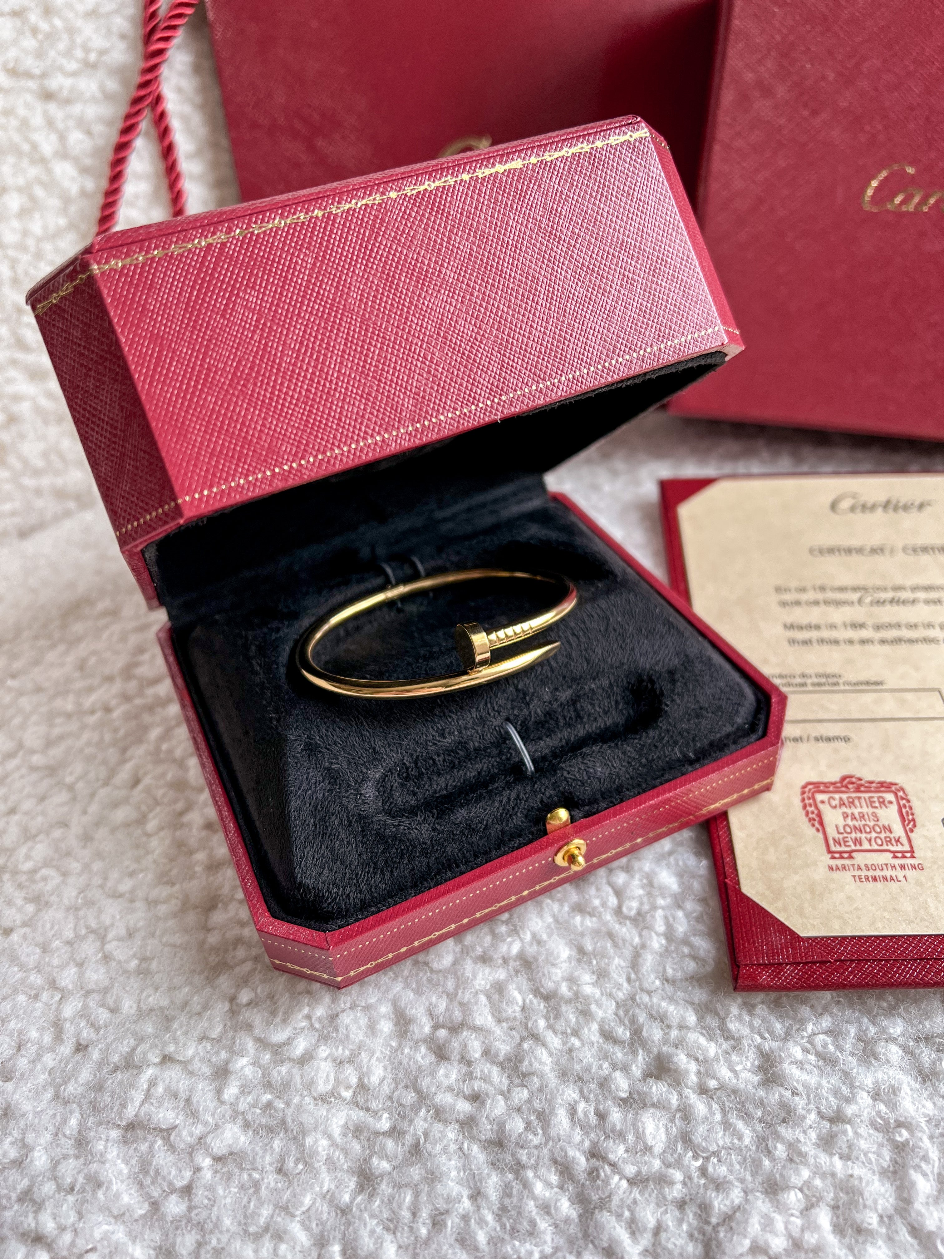 [TOP] Cartier Just Un Clou Bracelet - 3 Color