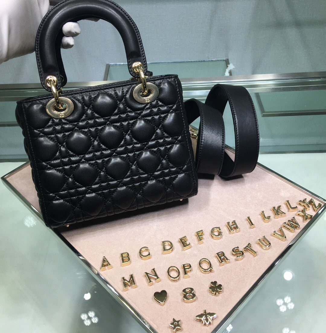 [TOP] Christian Dior Lady Christian Dior Bag ABC - Black