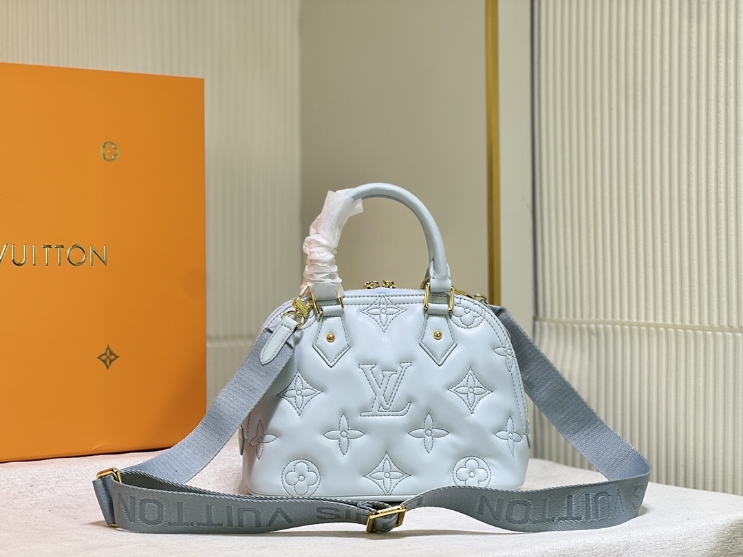 [TOP] Louis Vuitton LV ALMA BB Monogram Bag 24.5 x 18 x 12 CM- 3 color