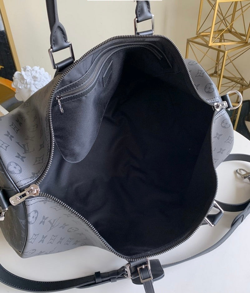 [TOP] Louis Vuitton LV Travel  Keepall Bag 50-Black