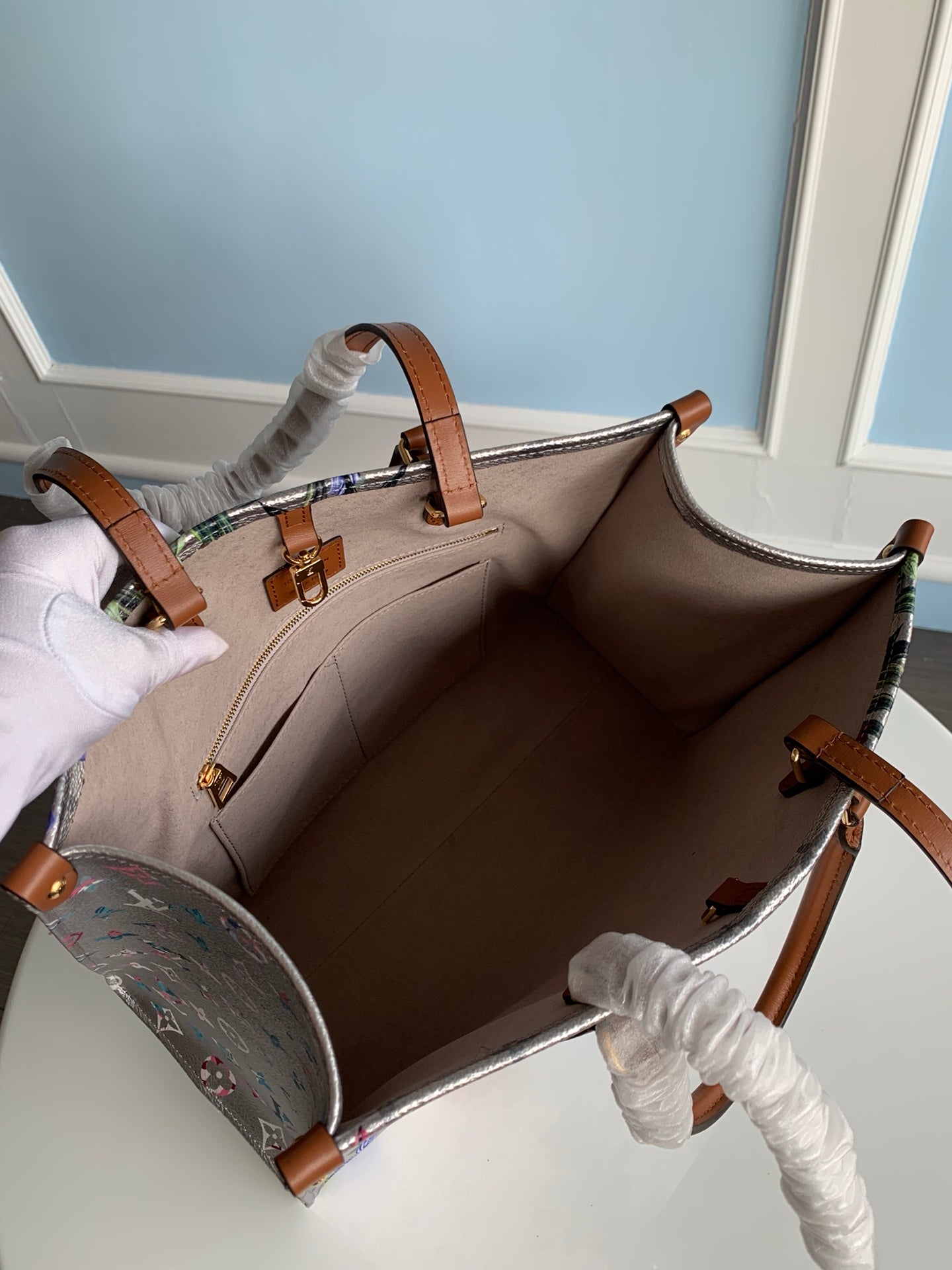 [TOP] Louis Vuitton LV Dauphine MM Autres Toiles Monogram 25x17x10.5 cm-Brown