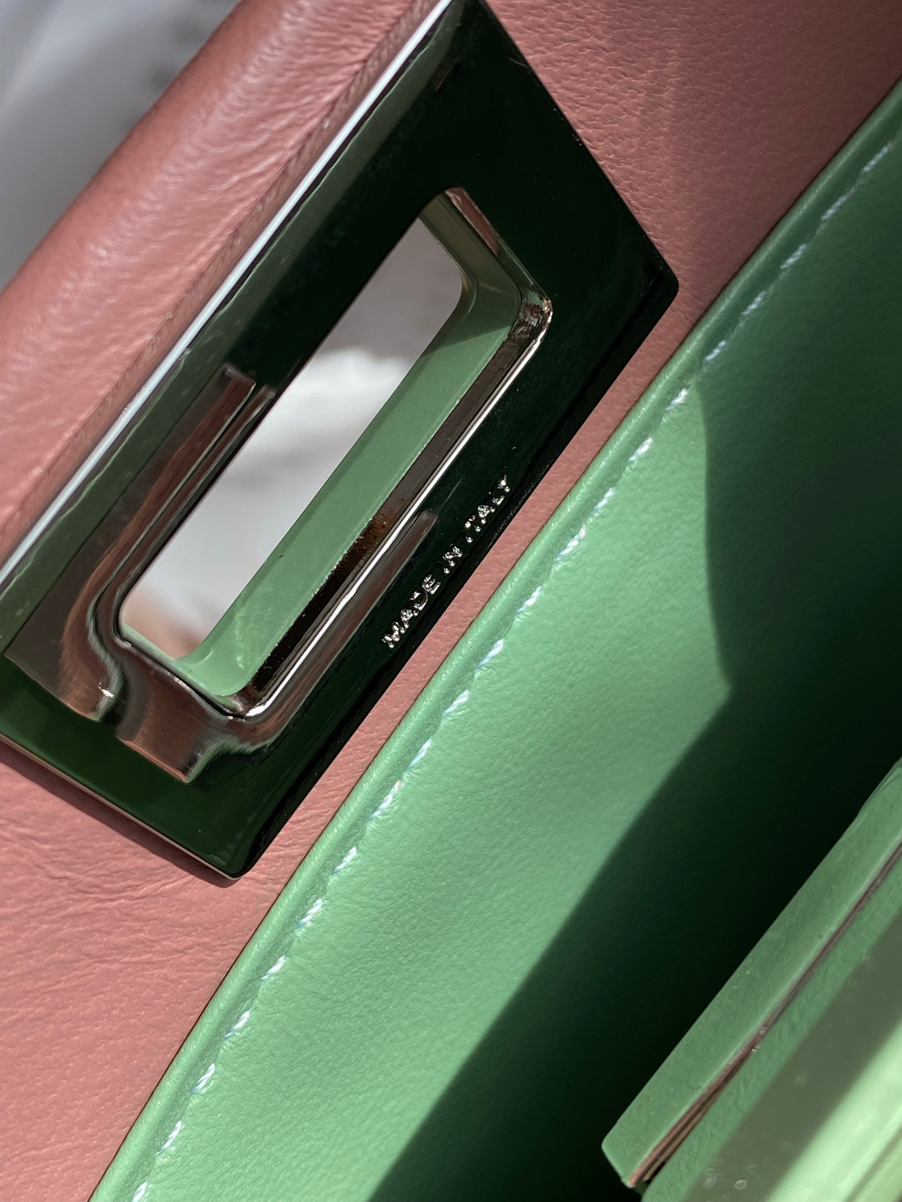 [TOP] FENDI Peekapoo Mini Bag - Pink & Tile