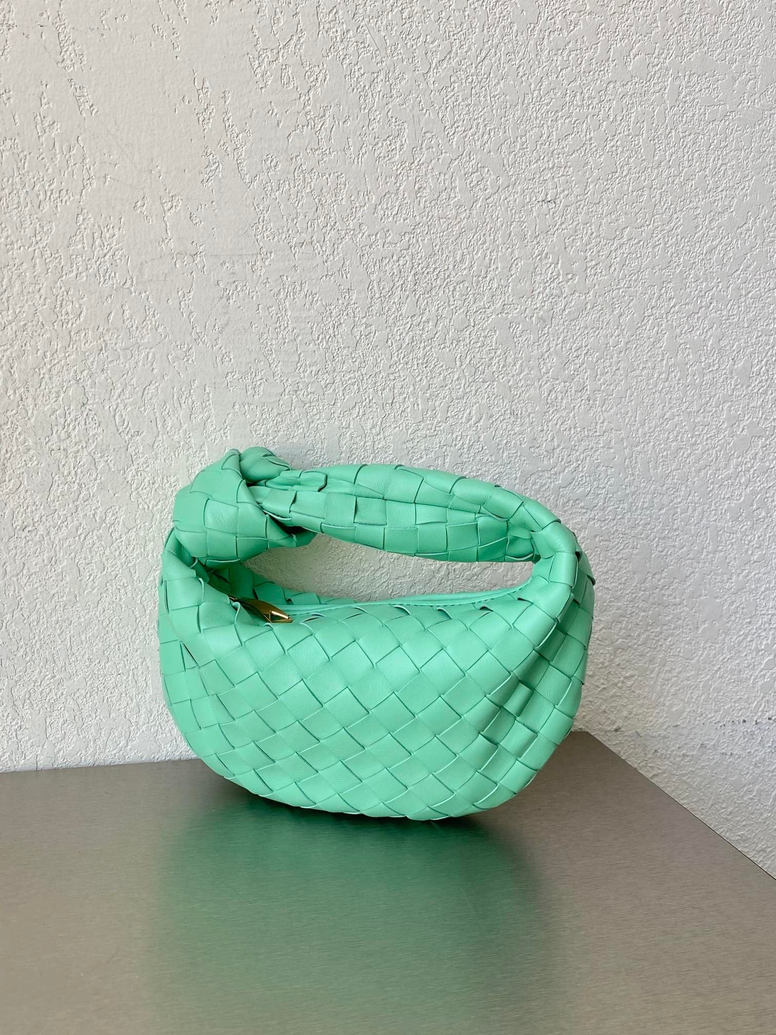 [TOP] Bottega Veneta BV  Jodie Mini - Mint