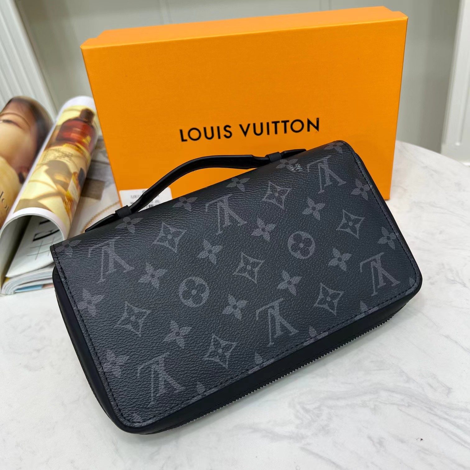 [TOP] Louis Vuitton LV Zippy XL Wallet 22X12X5CM