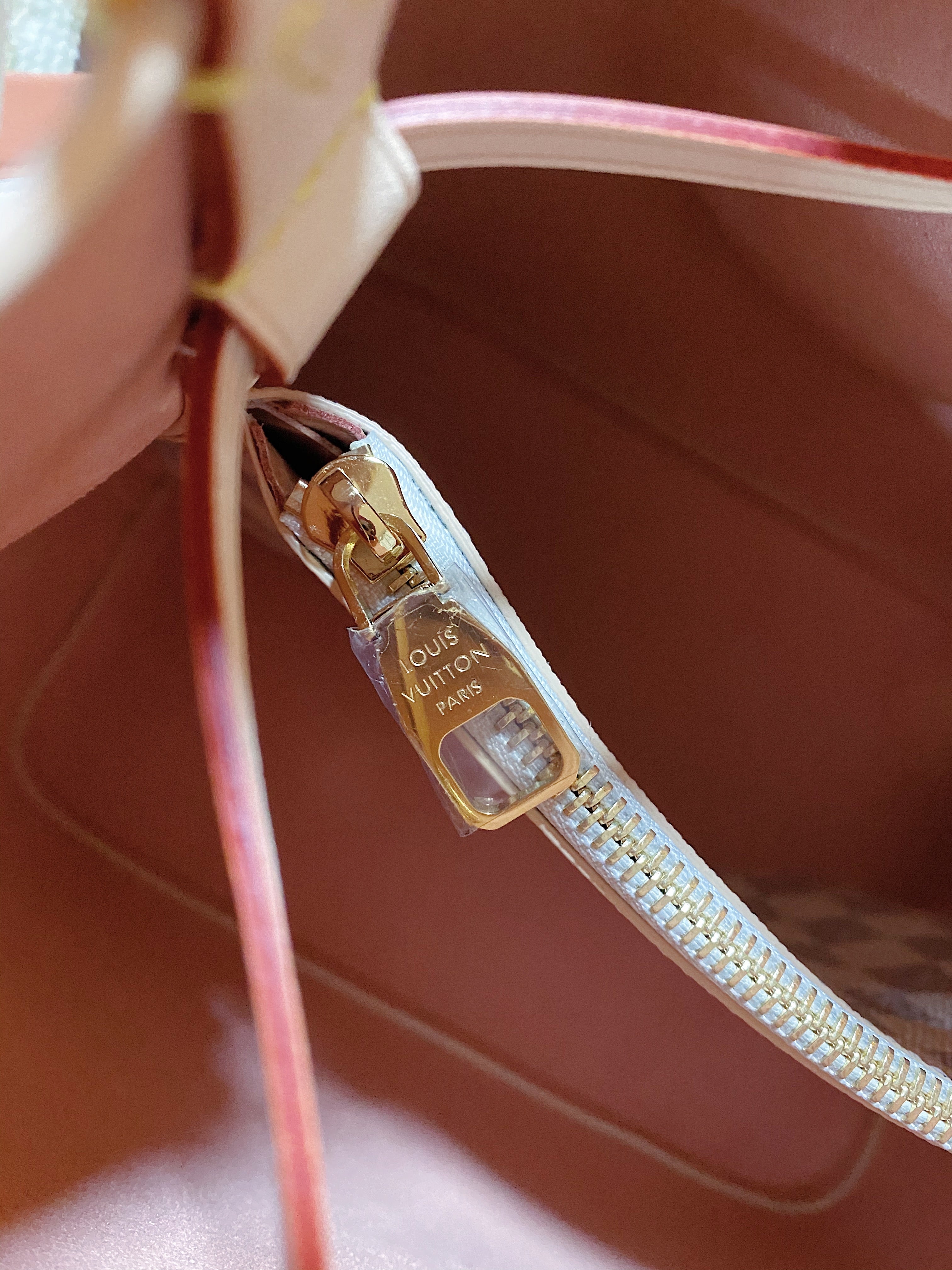 [TOP] Louis Vuitton LV  Noe Bag With Braided Handle 34x26x19cm - Damier Azur