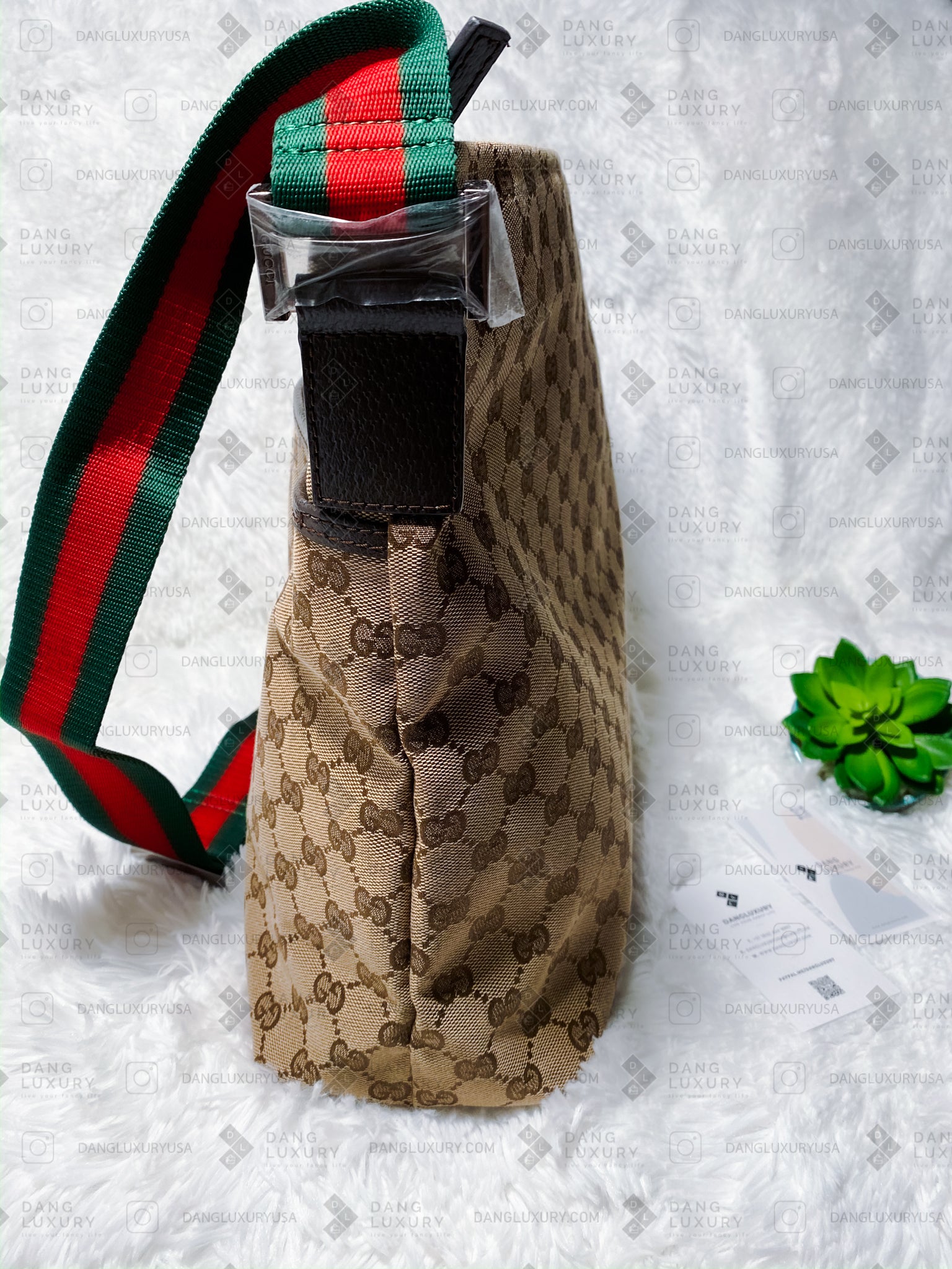 [TOP] GUCCI Supreme Messenger Shoulder Bag