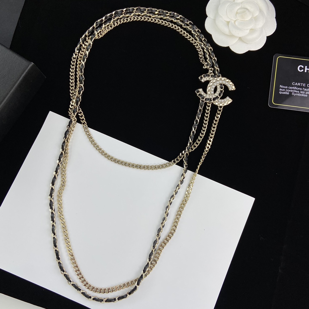 [TOP] CHANEL Layering Necklace