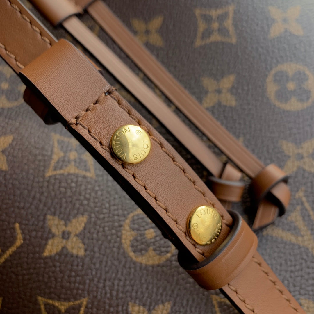 [TOP] Louis Vuitton LV Noe Monogram HandBag 26*26*17.5cm - Brown
