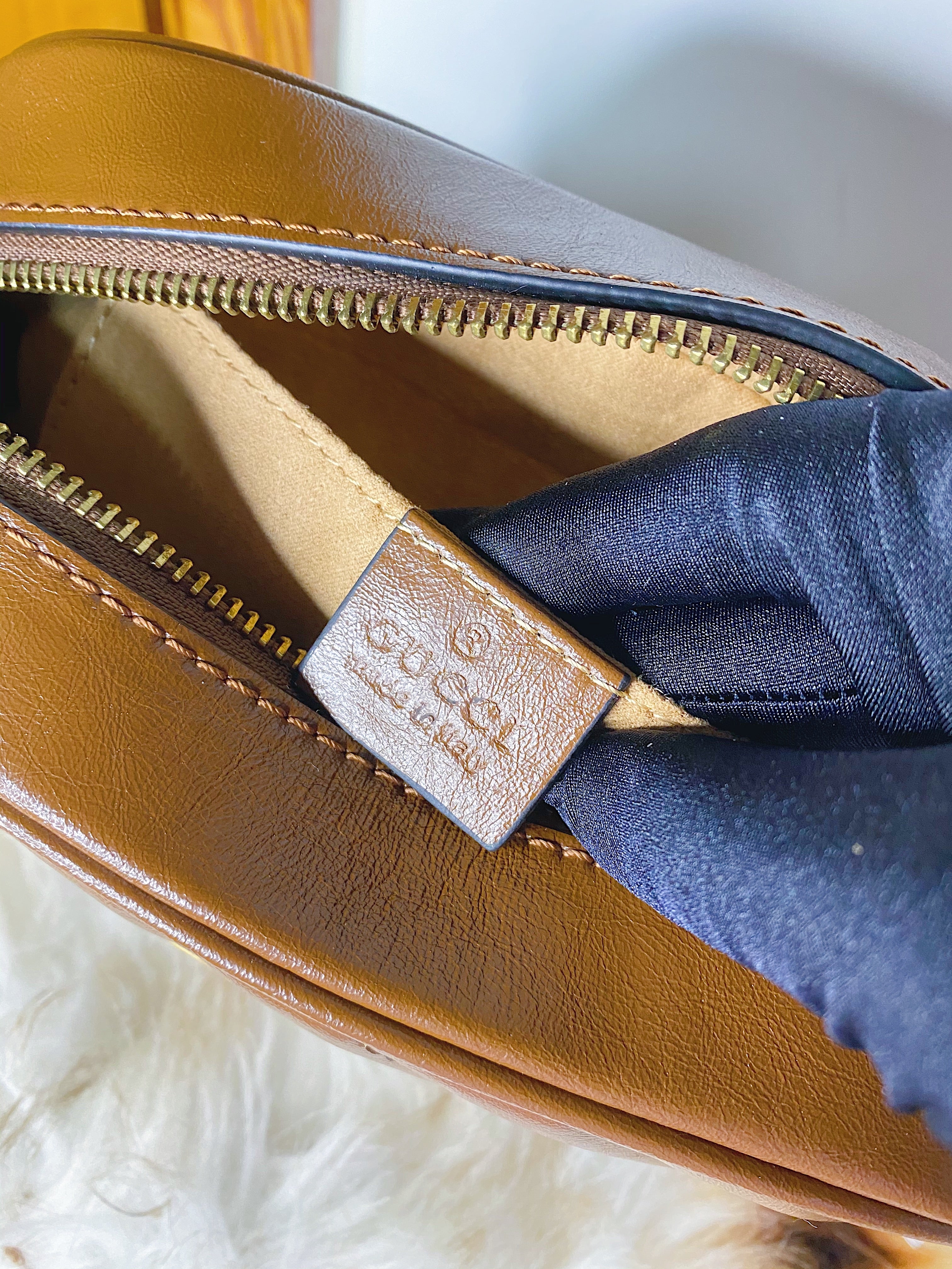 [TOP] GUCCI GG Marmont Bag Matelasse Aged Skin - Brown