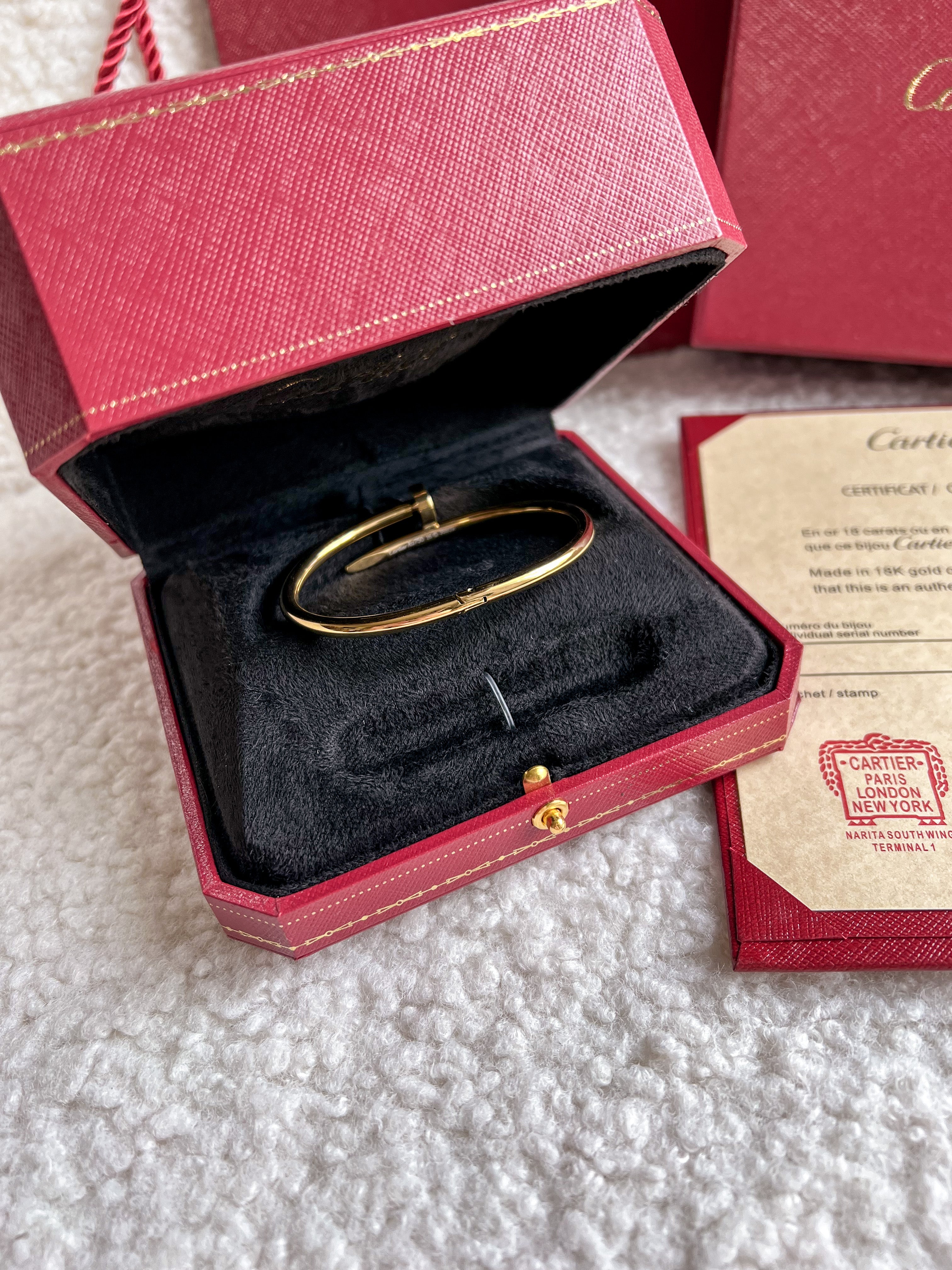 [TOP] Cartier Just Un Clou Bracelet - 3 Color