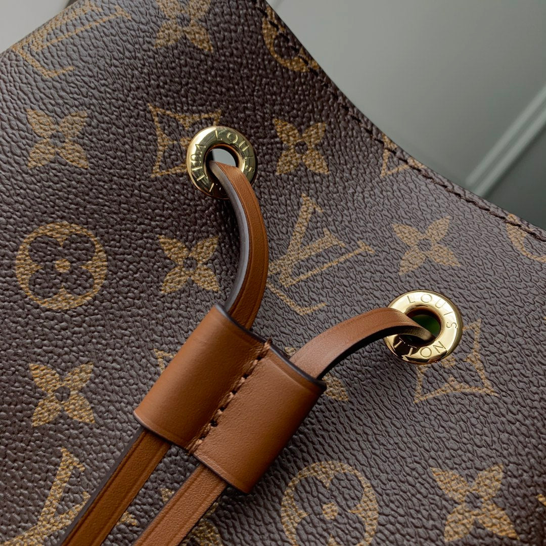 [TOP] Louis Vuitton LV Noe Monogram HandBag 26*26*17.5cm - Brown