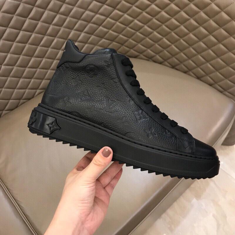 [TOP] Louis Vuitton LV LV Empreinte Sneaker Boots - Black