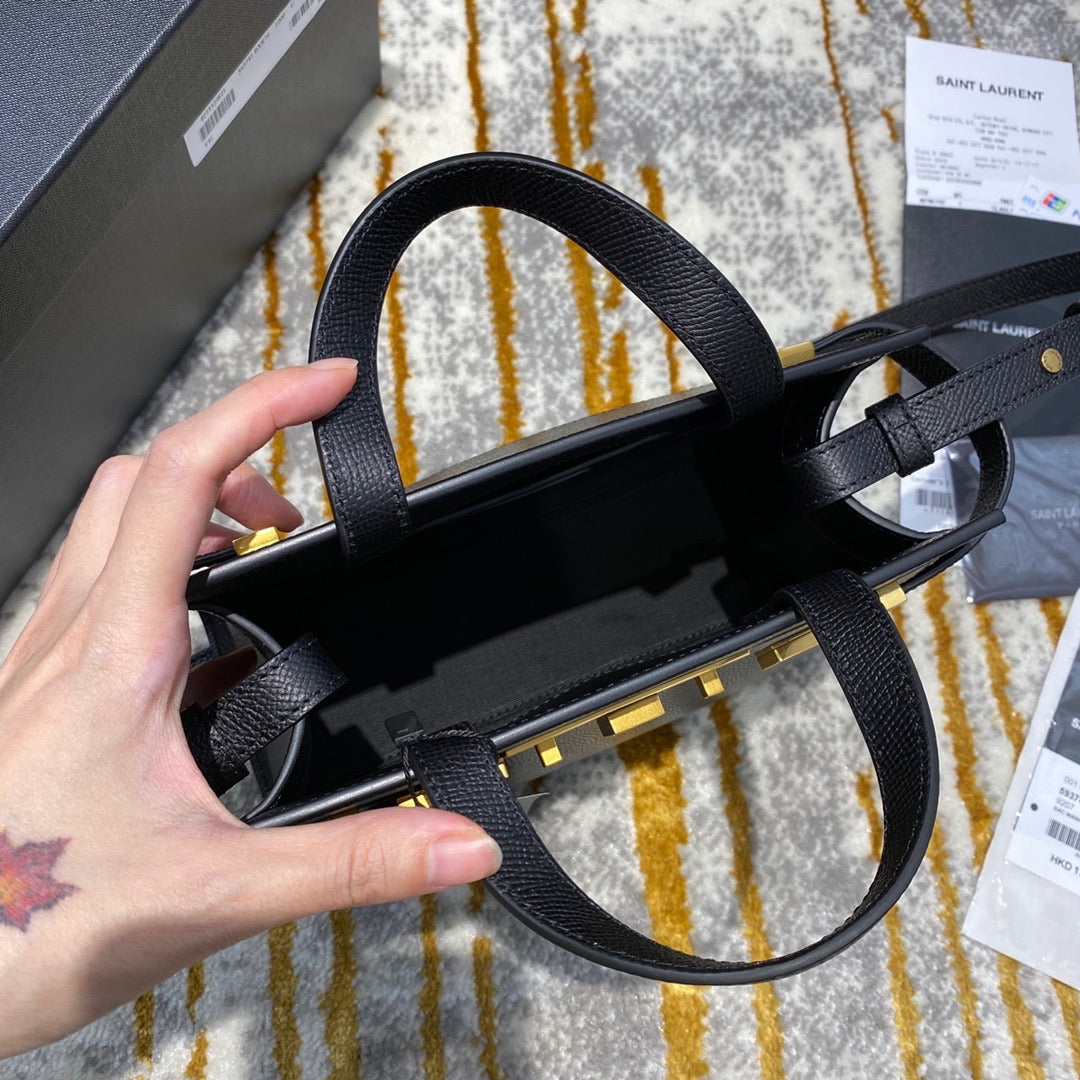 [TOP] Yves Saint Laurent YSL Manhattan Nano - BLACK