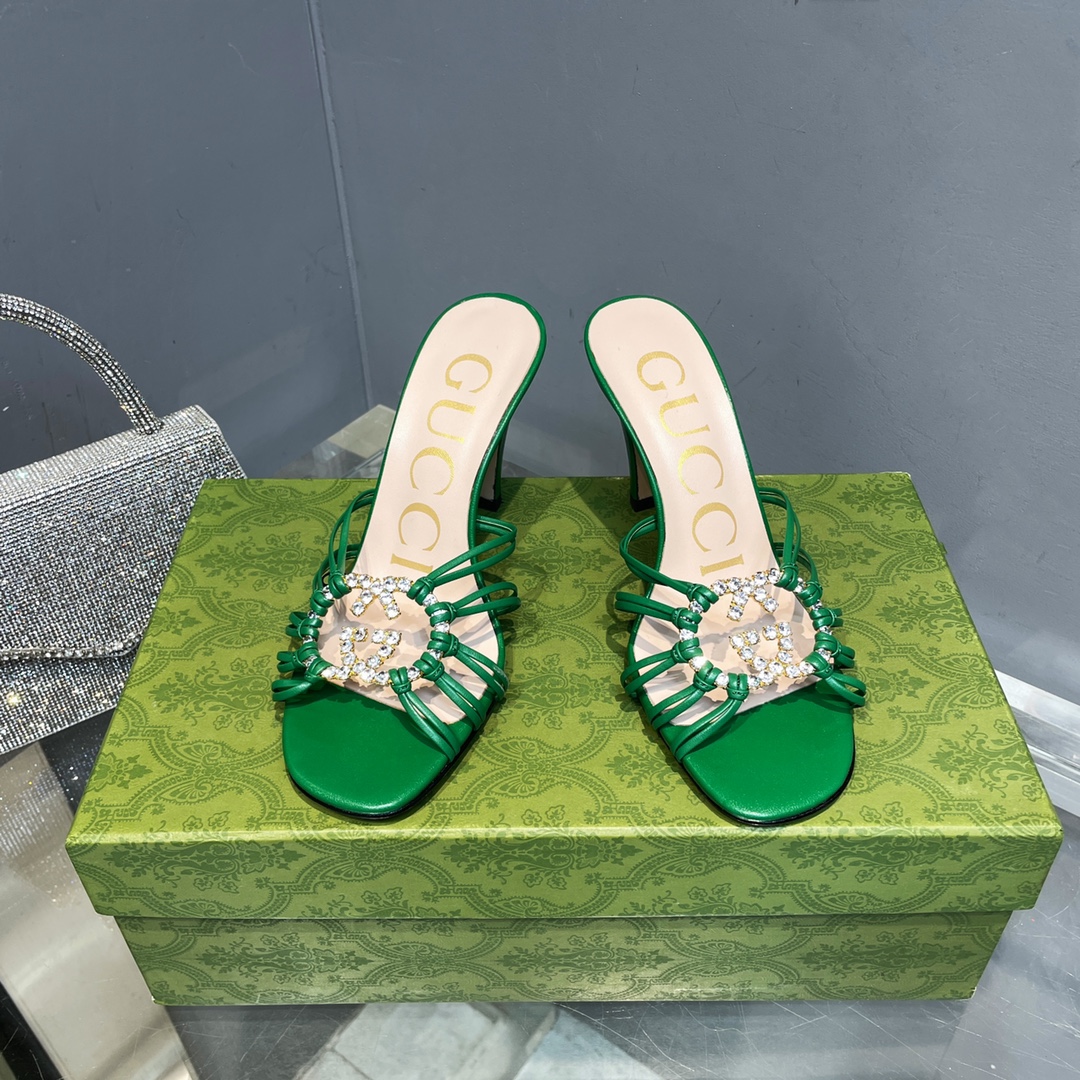 [TOP] GUCCI Lsa Diamond Sandals - 11 Color