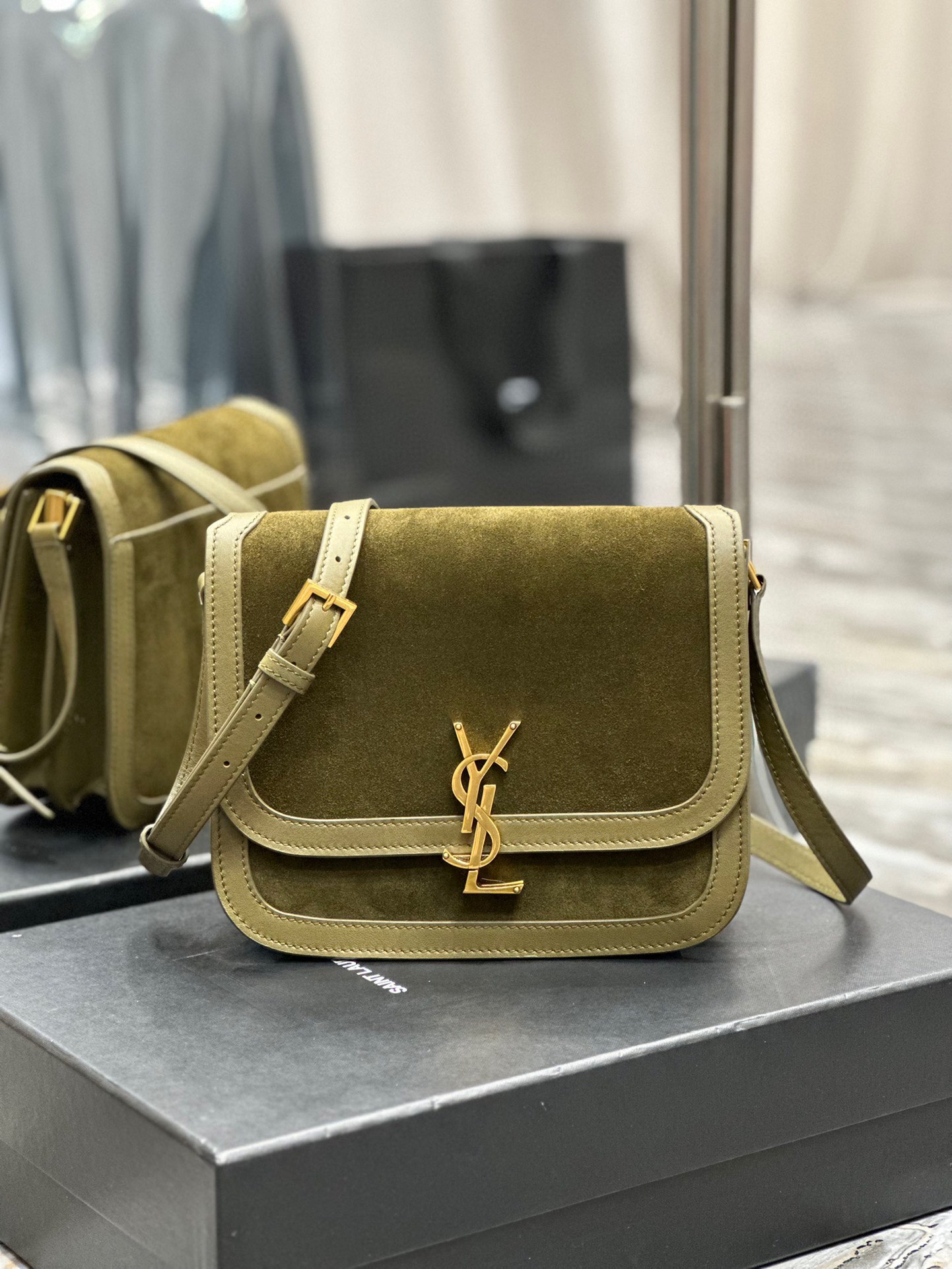 [TOP] Yves Saint Laurent YSL Rue De Solferino Shoulder Bag - 3 Color