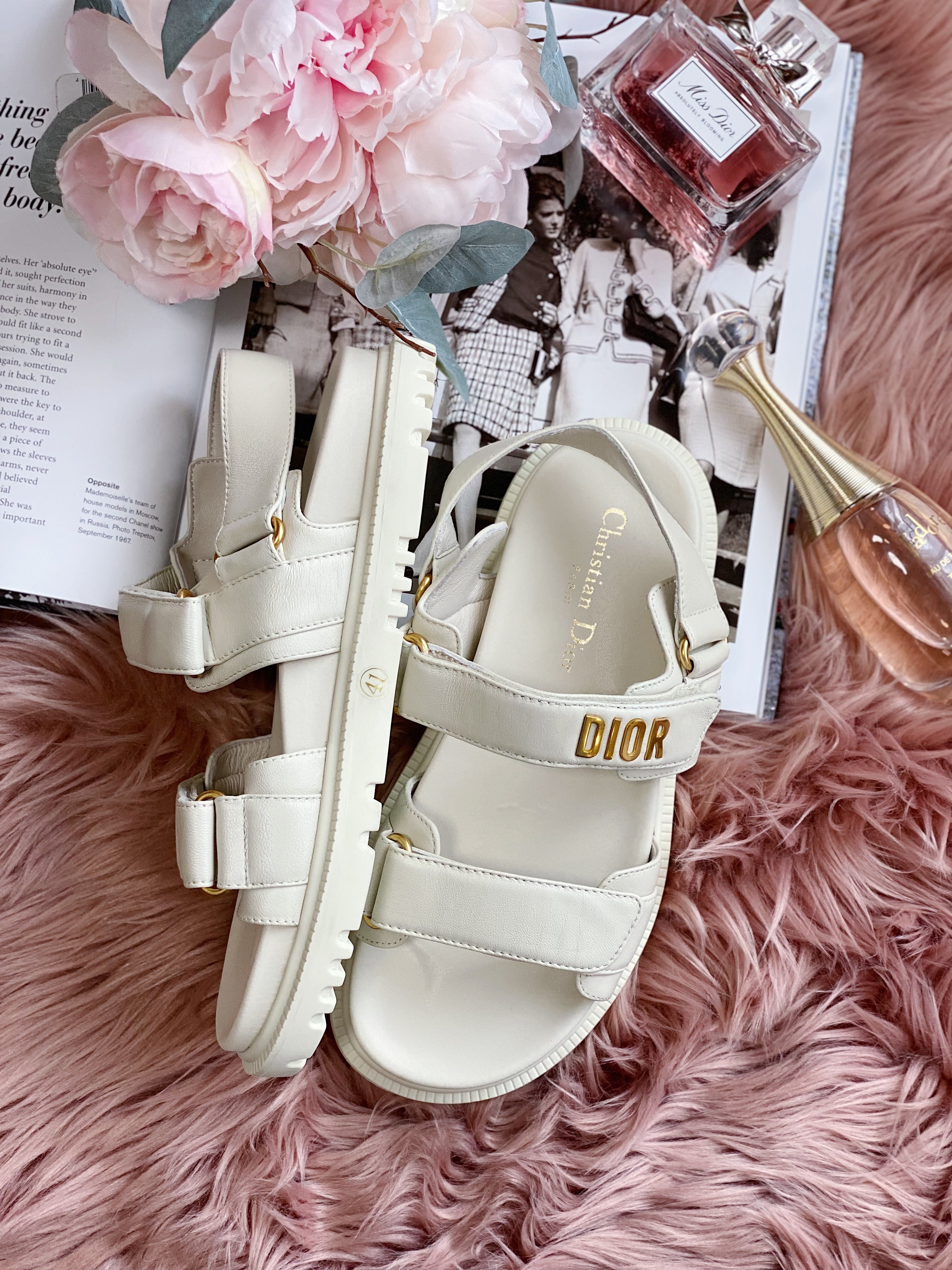 [TOP] Christian DiorAct Sandals Leather - 11 Colours