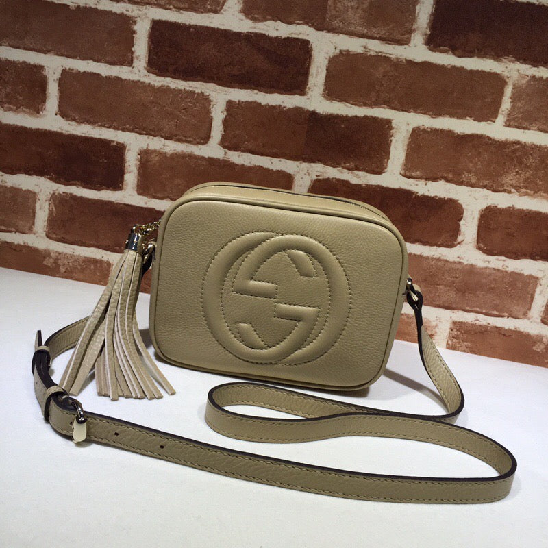 [TOP] GUCCI G*G Soho Bag - Khaki