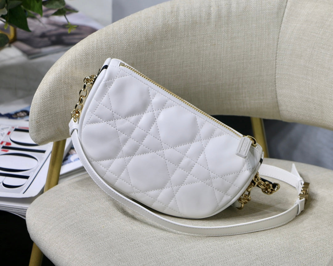 [TOP] Christian Dior Vibe Hobo Bag Small - White