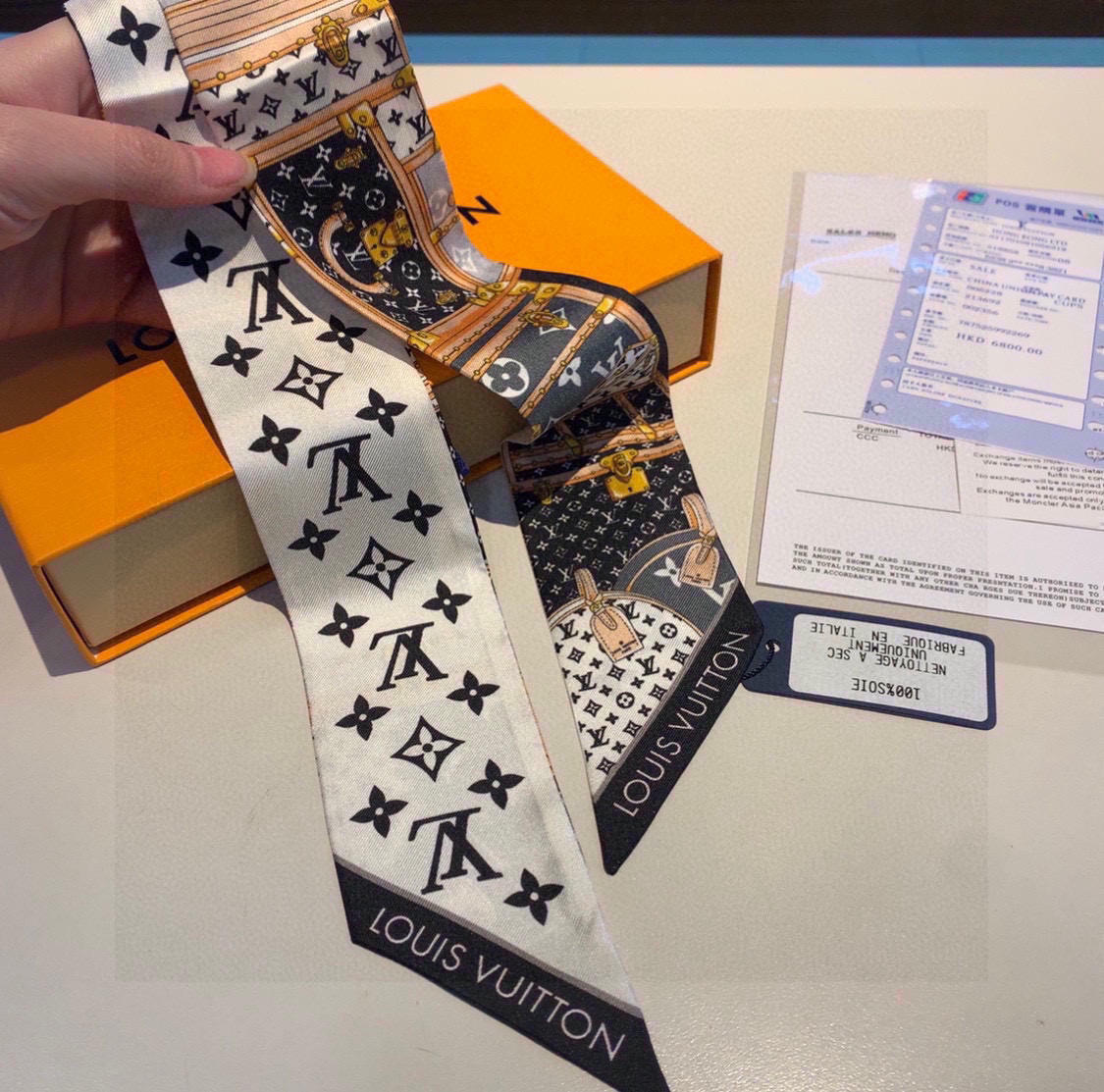 [TOP] Louis Vuitton LV BB BANDEAUS 120 × 5 cm - Seven Colours