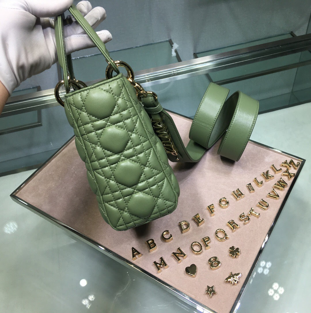 [TOP] Christian Dior Lady Christian Dior Bag Abc - Green