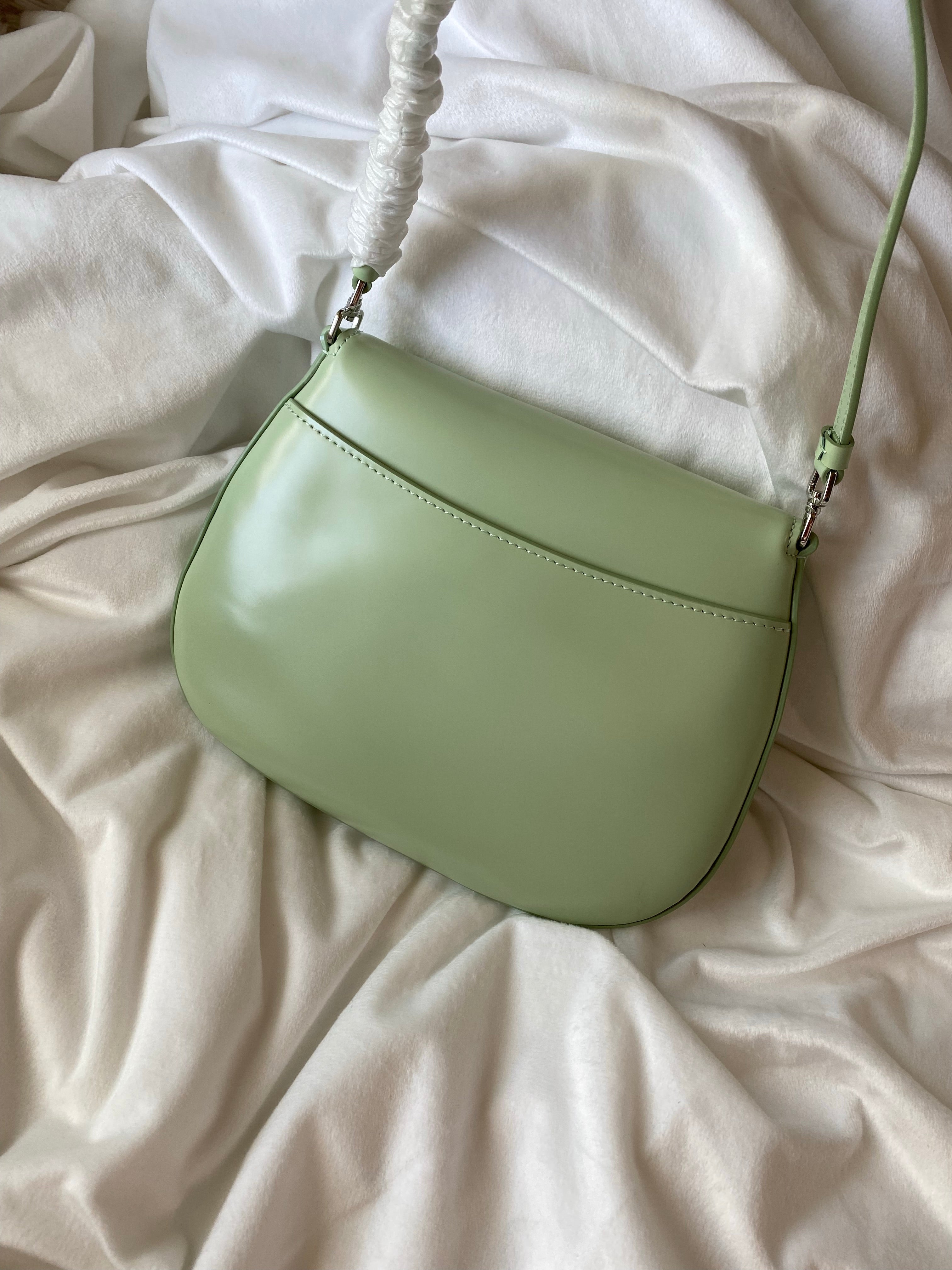 [TOP] PRADA Cleo Bag Brushed Leather - Green