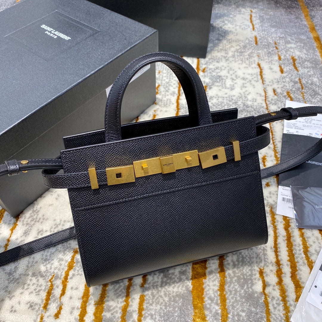 [TOP] Yves Saint Laurent YSL Manhattan Nano - BLACK