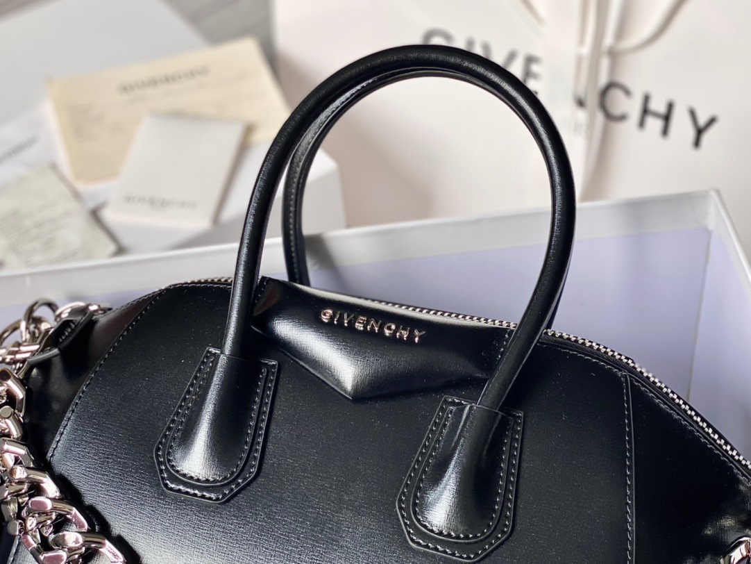 [TOP] GIVENCHY Antigona in Box Leather Bag 28*34*25 - 4 Colour