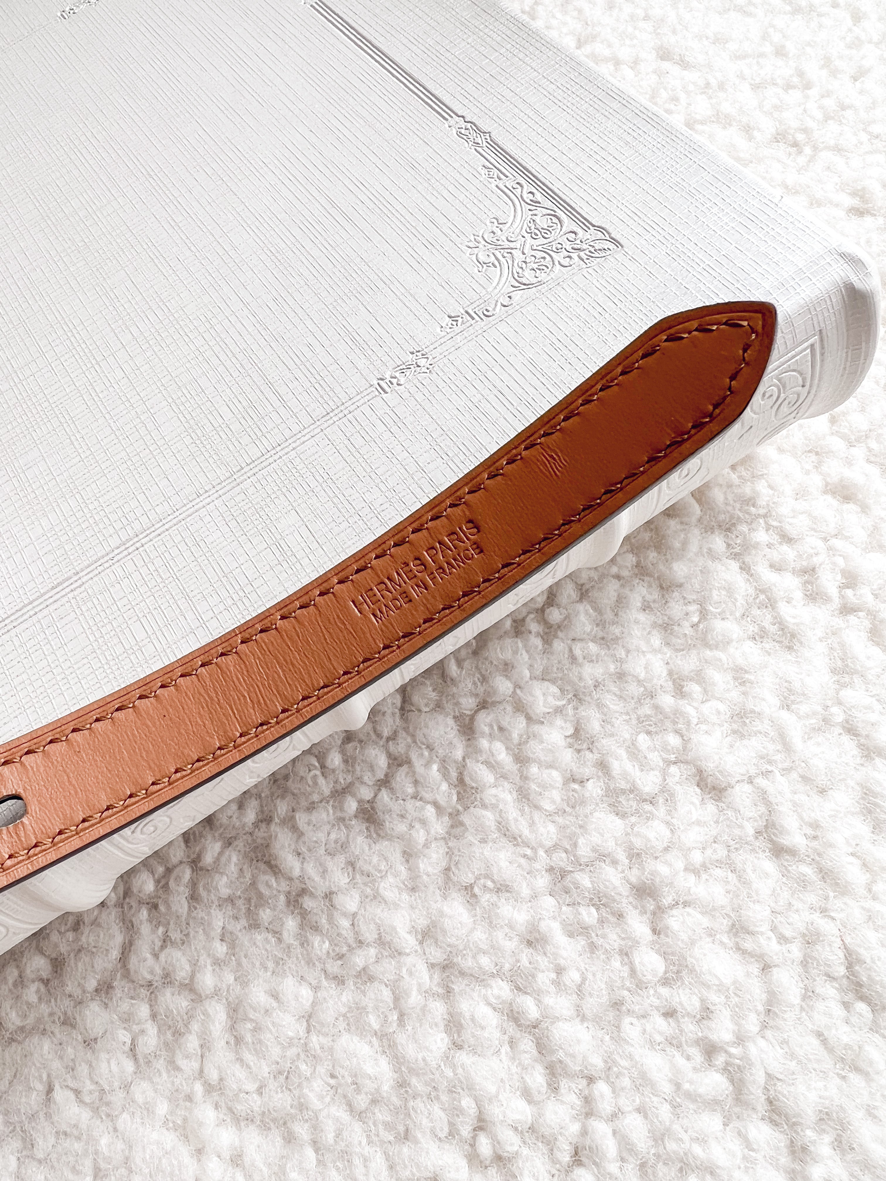 [TOP] HERMES Pop H Leather Thin Belt - Black