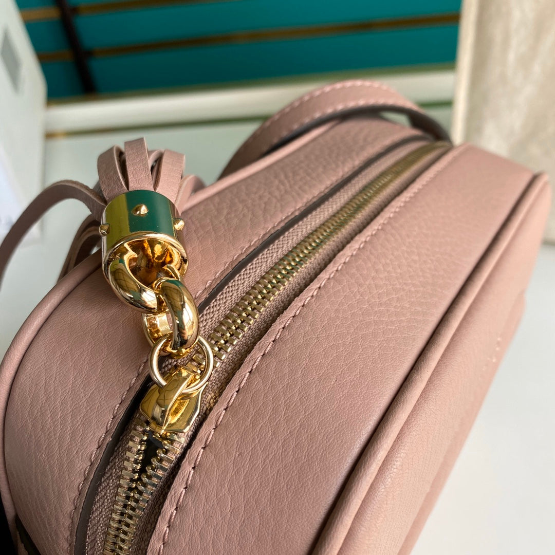 [TOP] GUCCI Soho Bag - Dusty Pink