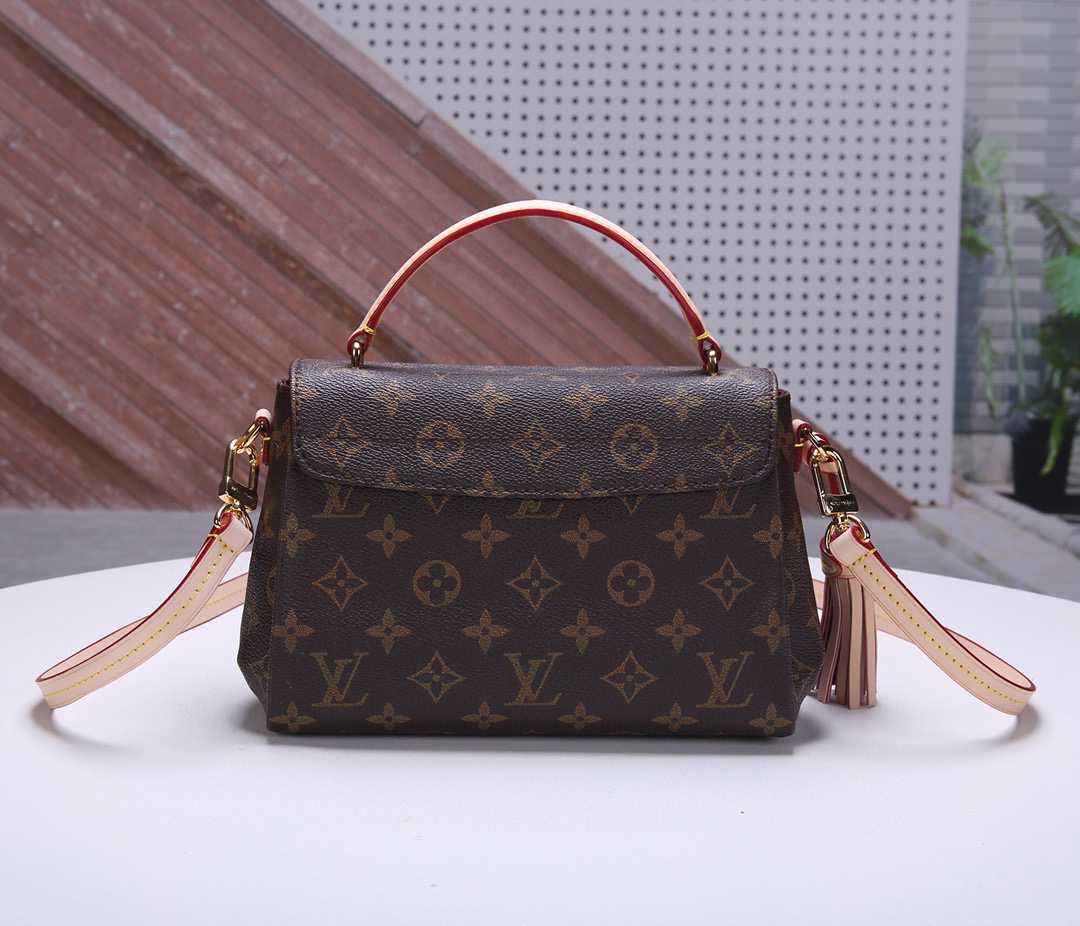 [TOP] Louis Vuitton LV £V Croisette Bag Monogram 25x17x9.5cm